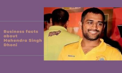 Business facts about Mahendra Singh Dhoni