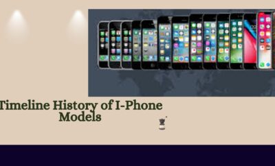 Timeline History of I-Phone Models