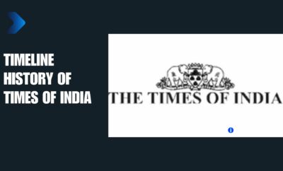 Timeline History of Times of India